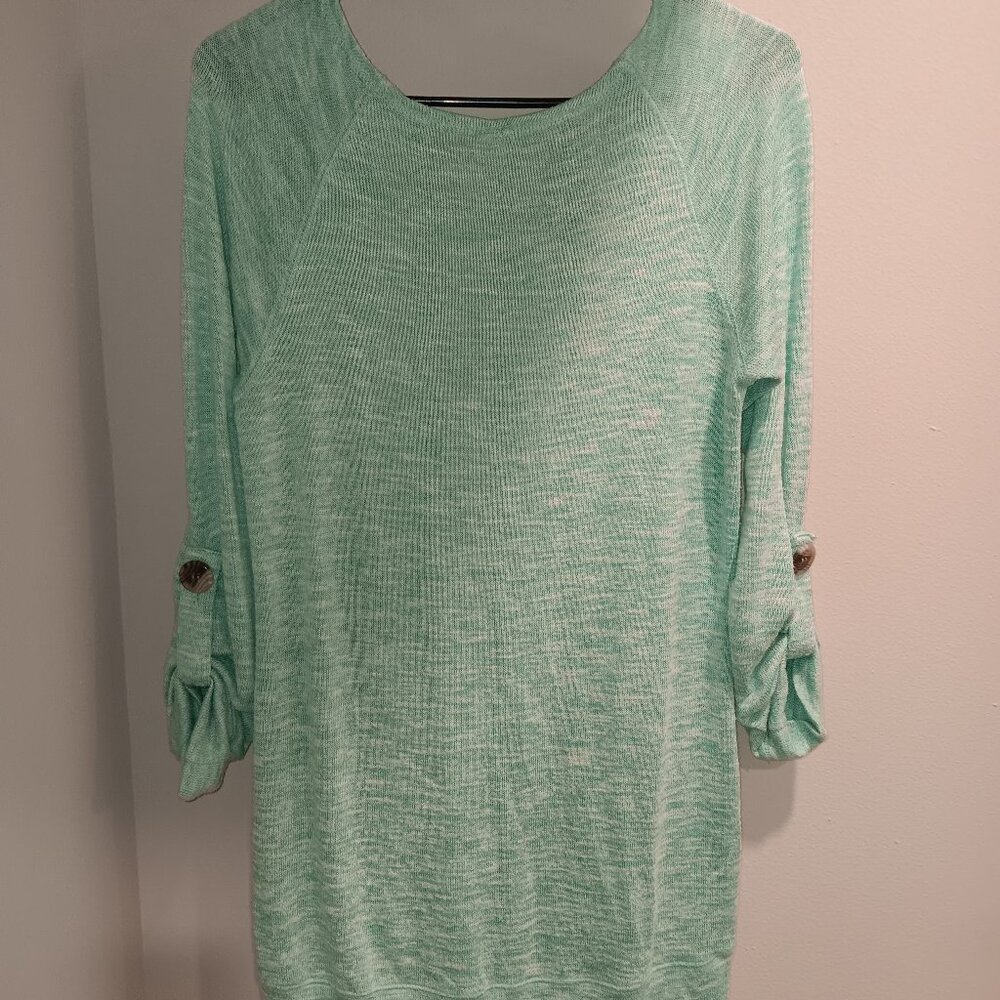 Womans owl mid sleeve top size 11-13 - Picture 2 of 3